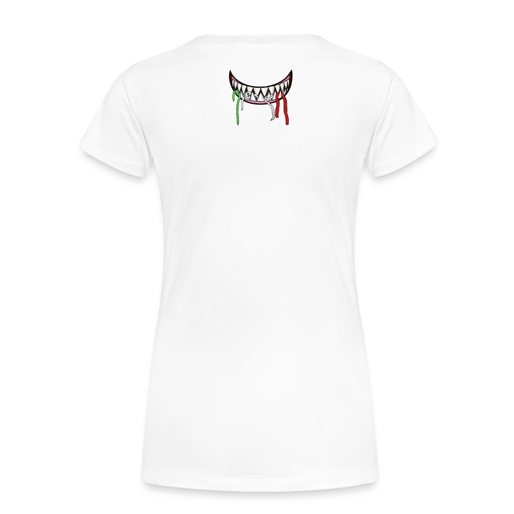 LIMITED EDITION Women's Italian Shark Tee - white