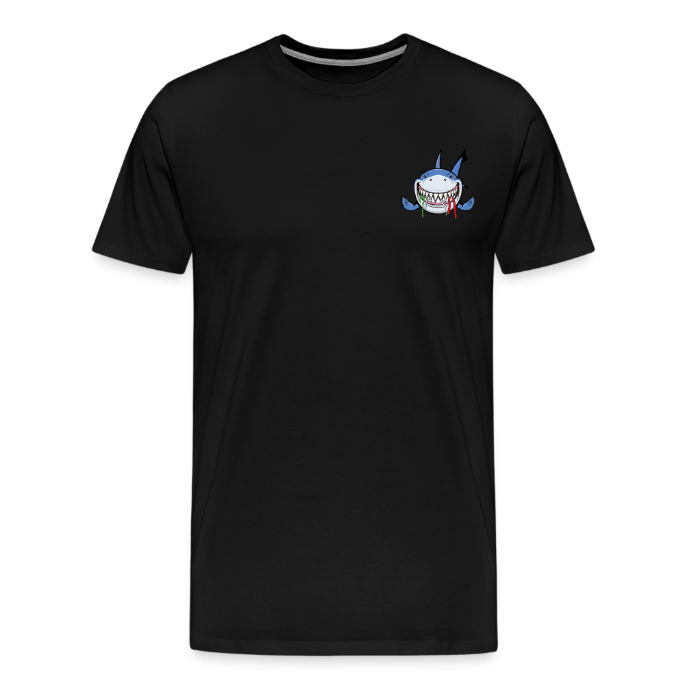 LIMITED EDITION Men's Italian Shark Tee - black