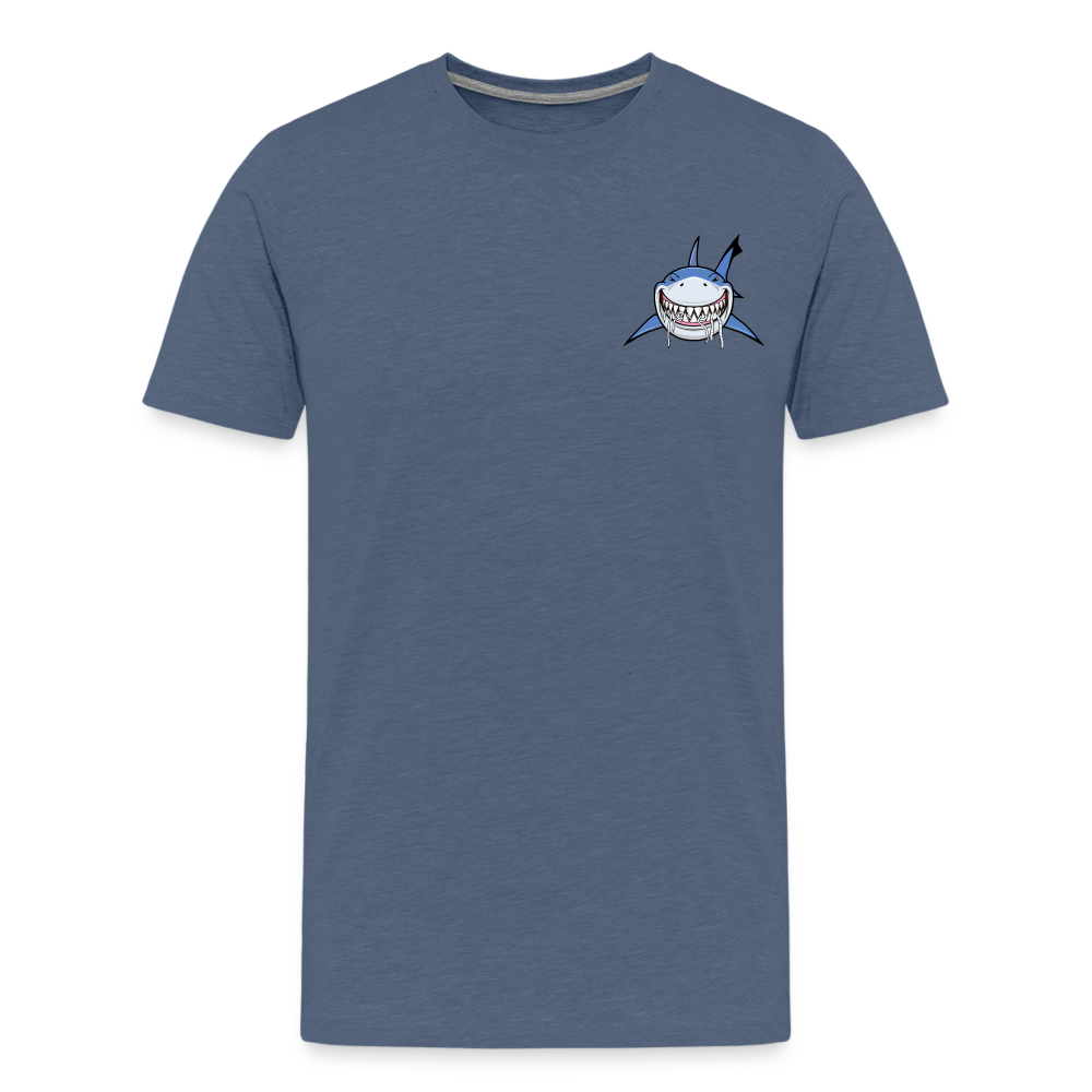Men's Classic Logo Tee - heather blue