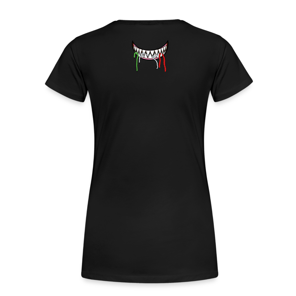 LIMITED EDITION Women's Italian Shark Tee - black