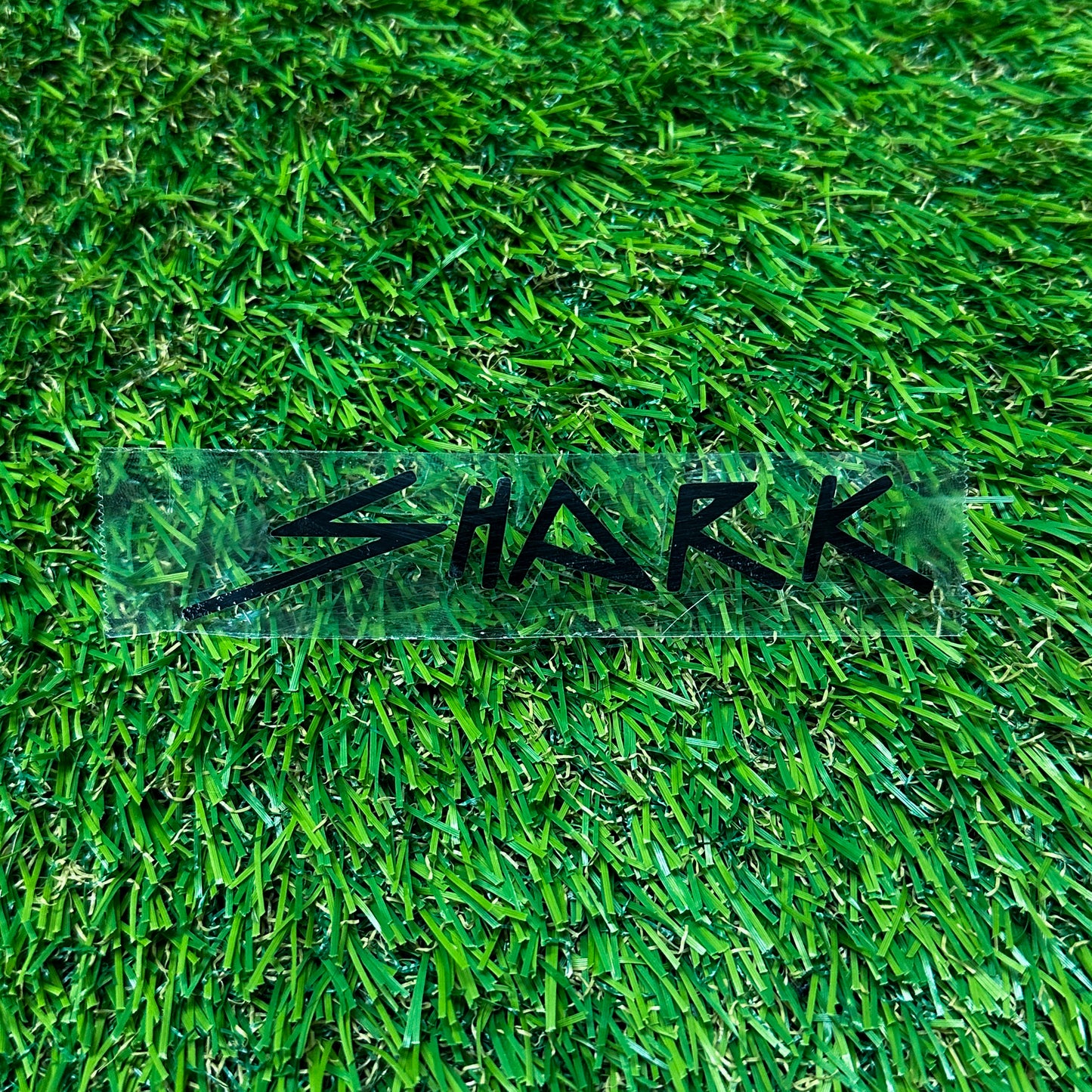 "Shark" Sticker, 3in - Black
