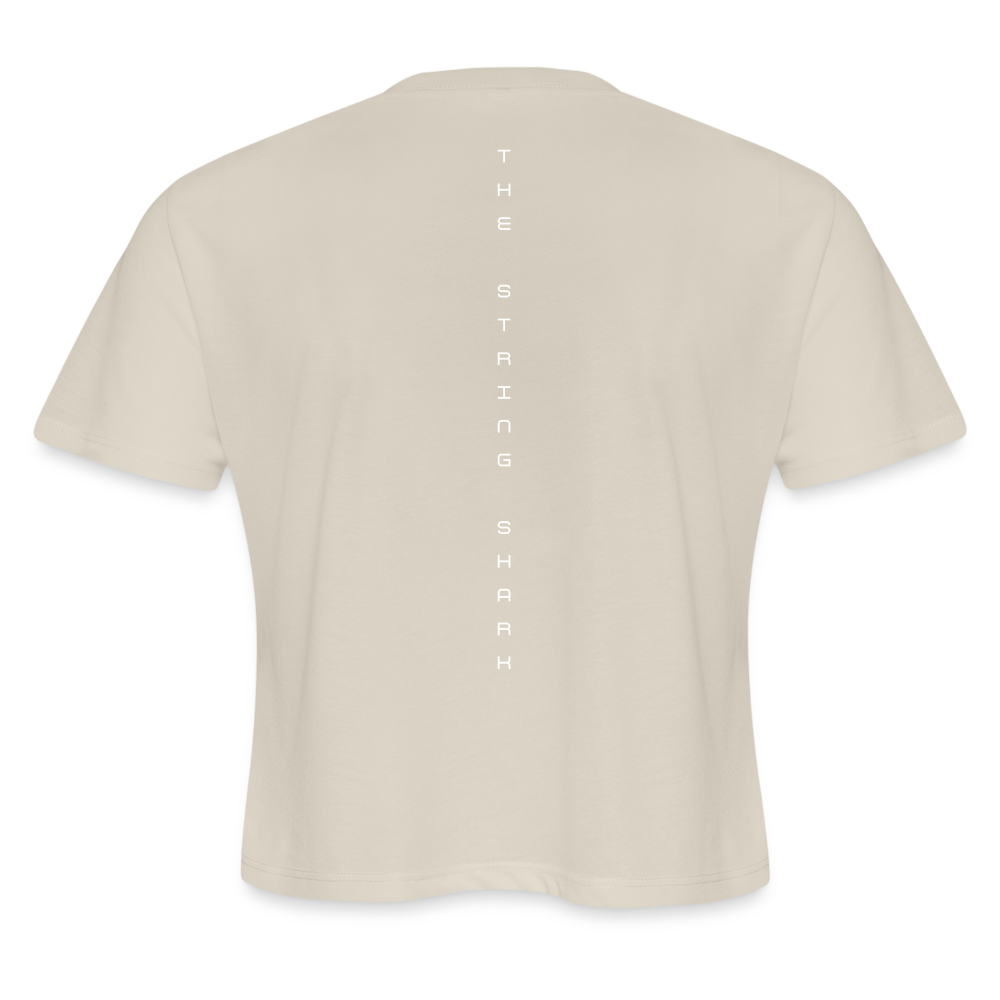 Women's Cropped T-Shirt - dust