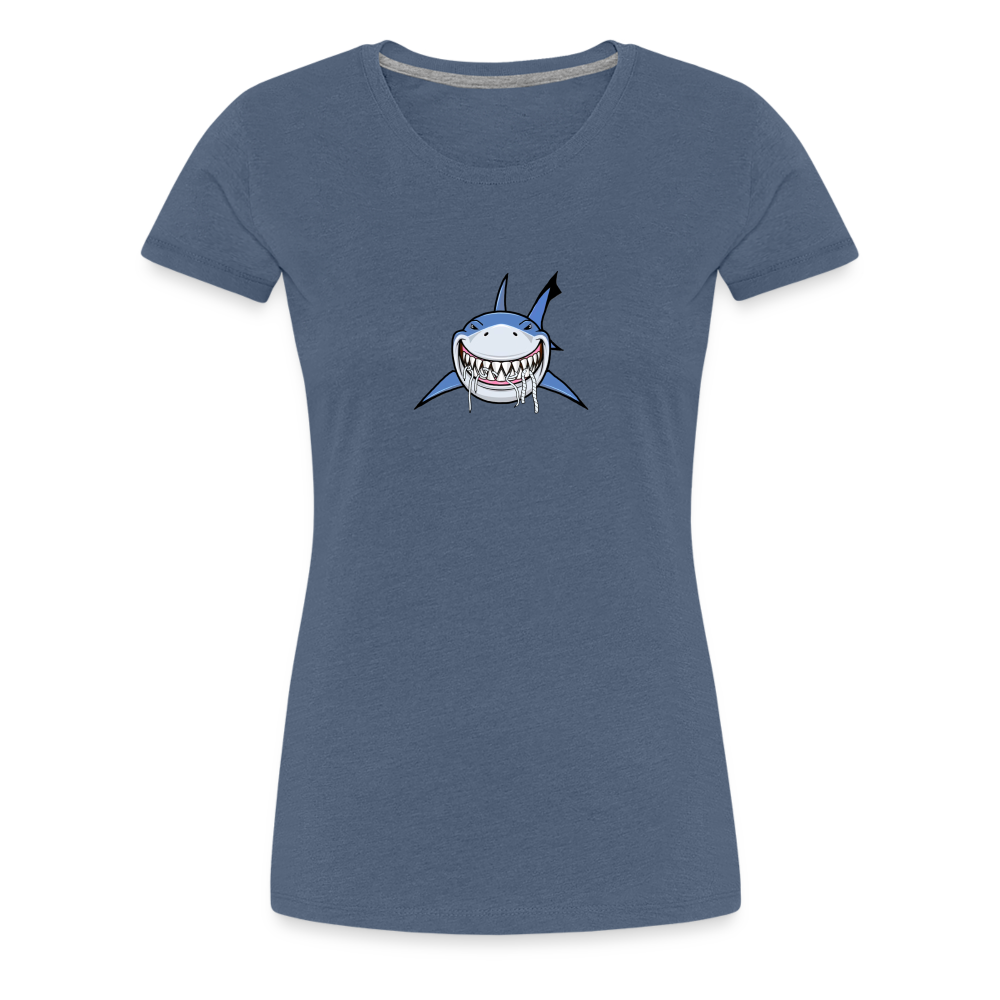 Women's Classic Logo Tee - heather blue