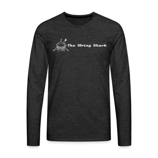 Men's Premium Long Sleeve Tee - charcoal grey